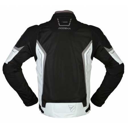 Modeka Khao Air Męska kurtka tekstylna motocyklowa popielata