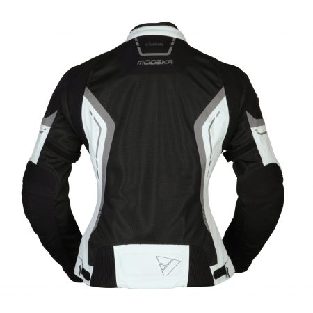 Modeka Khao Air Damska kurtka tekstylna motocyklowa popielata