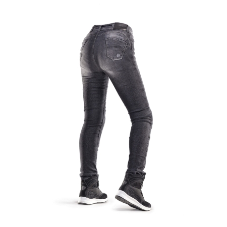 Jeansowe spodnie mjotocyklowe City Nomad Kim Lady Black
