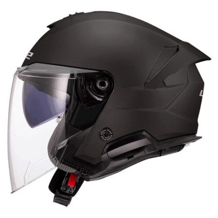 Kask otwarty Jet LS2 Verso II Matt Black