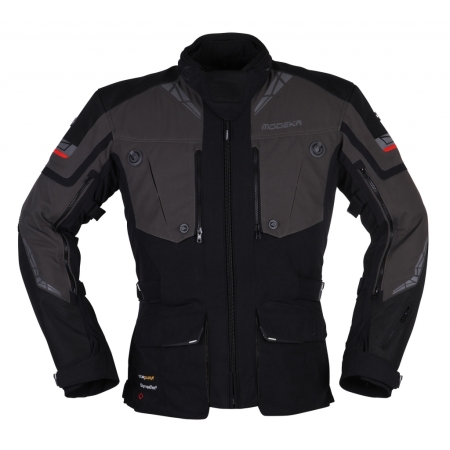 Kurtka tekstylna Modeka Panamericana II Men Black/Dark Grey