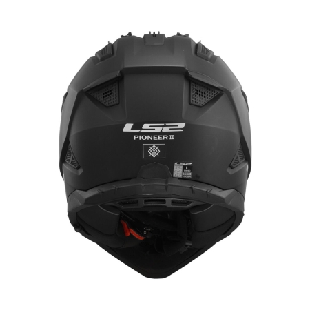 Kask motocyklowy Dual Sport LS2 MX702 Pioneer II Devor Sand