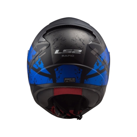 Kask LS2 Rapid Deadbolt Blue