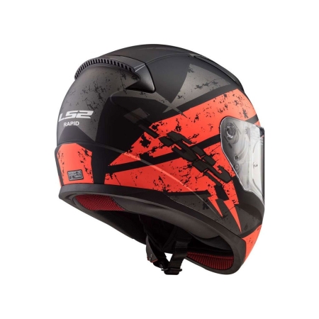 Kask LS2 Rapid Deadbolt Orange