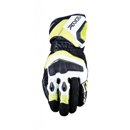 Rękawice motocyklowe Five RFX4 EVO White Fluo