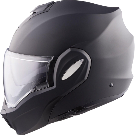 Kask motocyklowy Flip-Up Scorpion EXo-Tech Carbon Czarny połysk