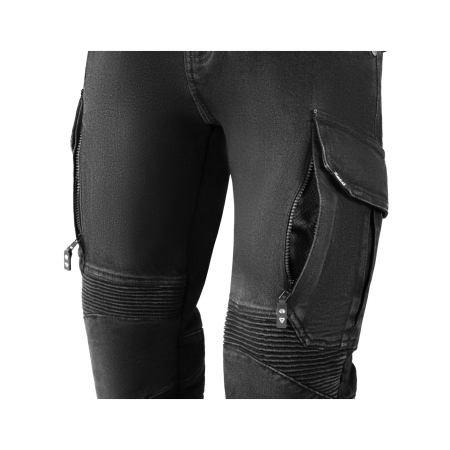 Spodnie motocyklowe Jeansowe Seca Square II Black