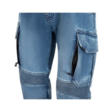 Spodnie motocyklowe Jeansowe Seca Square II Blue