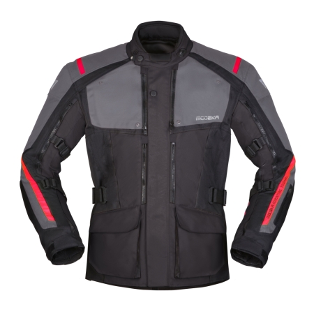 Kurtka motocyklowa turystyczna Modeka Varus Black/Grey