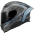 Kask motocyklowy intergalny LS2 FF807 Dragon Subic Blue Petroleum