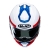 Kask motocyklowy szczękowy HJC i91 Bina White Red Blue