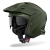 Kask otwarty Airoh Kombakt Military Green