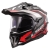 Kask motocyklowy Dual Sport LS2 Explorer C Frontier Red