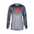 Bluza Cross Enduro FOX 180 FInterfere Grey Red