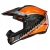 Kask motocyklowy Cross Enduro HJC CS-MX REBEL X-WING STAR WARS SILVER-ORANGE