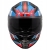 Kask integralny LS2 Vector II Carbon Tantic Blue Red