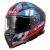 Kask integralny LS2 Vector II Carbon Tantic Blue Red