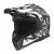 Kask motocyklowy Cross Enduro LS2 MX708 Fast II Grotesk Grey