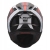 Kask motocyklowy intergalny LS2 FF807 Dragon Subic White Blue Red