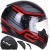 Kask Integralny LS2 Rapid II Circuit Black Red