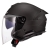 Kask otwarty Jet LS2 Verso II Matt Black