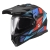Kask motocyklowy Dual Sport LS2 MX702 Pioneer II Block Black Blue Red