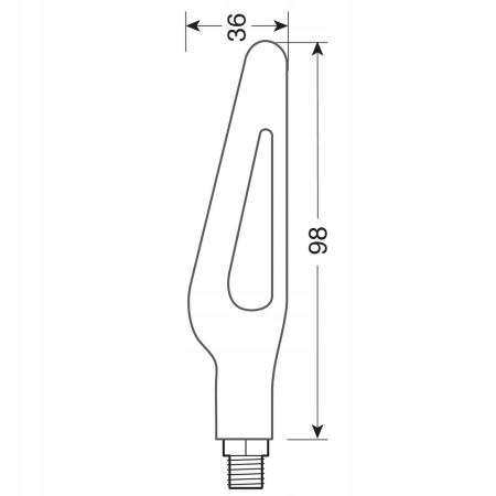 Kierunkowskazy LED 12V Uniwersalne LAMPA90479