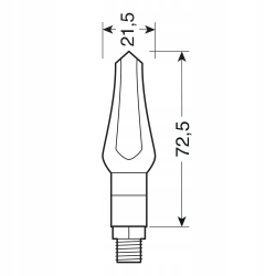 Kierunkowskazy LED 12V Uniwersalne LAMPA90493