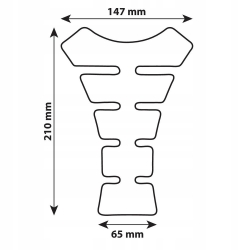 Pro-Tank X4 Tank-pad Carbon osłona baku LAMPA90514