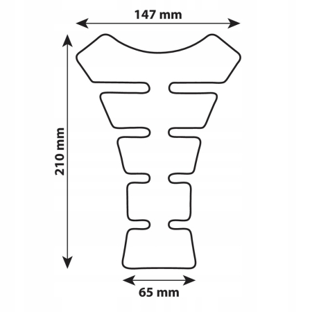 Pro-Tank X4 Tank-pad Carbon osłona baku LAMPA90514