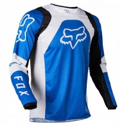 Bluza Fox 180 LUX White Blue Cross Enduro