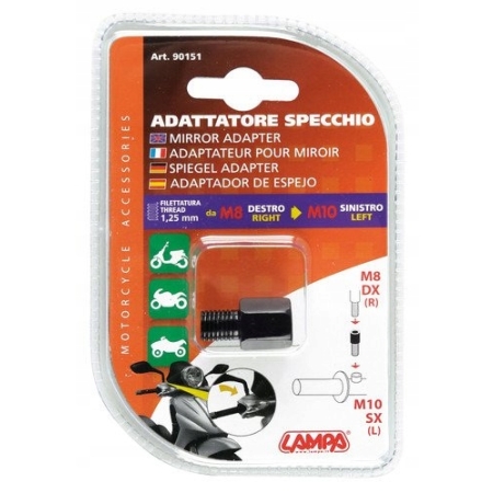 Adapter lust. prawy 8mm > lewy 10mm LAMPA90151