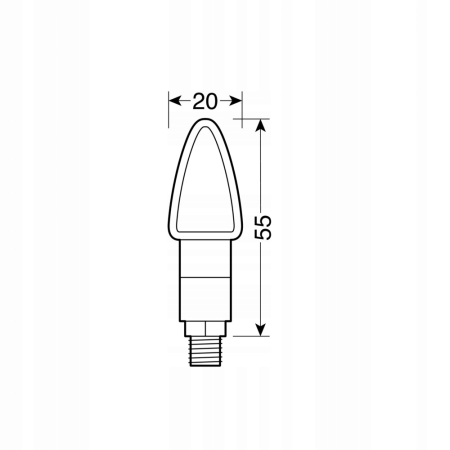 Kierunkowskazy LED 12V Uniwersalne LAMPA90101