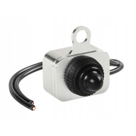 LAMPA przełącznik wodoodporny aluminium 12V