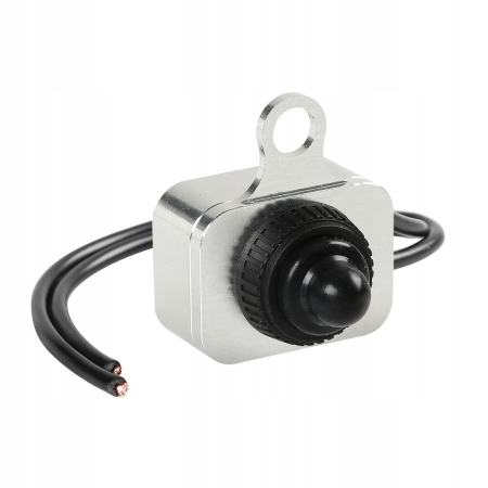 LAMPA przełącznik wodoodporny aluminium 12V