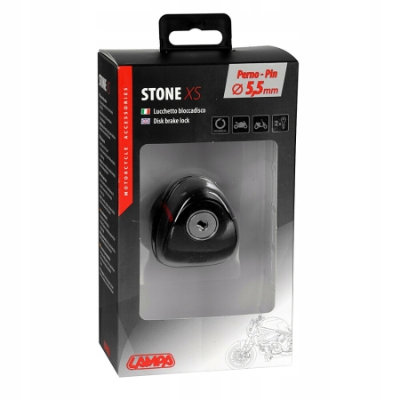 Blokada na tarczę DiscLock Lampa stone XS