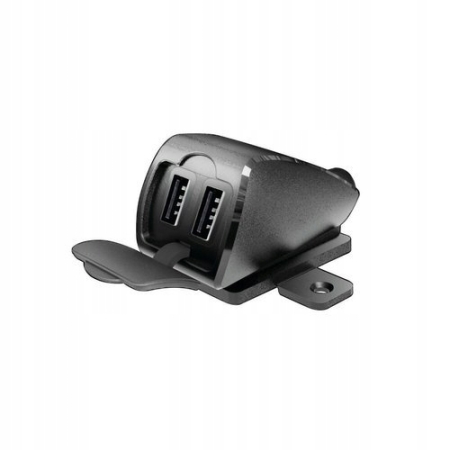 LAMPA Podwójna wodoodporna ładowarka USB 38827