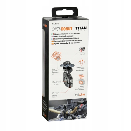91593 Opti Titan Donut mocowanie na kierownicę