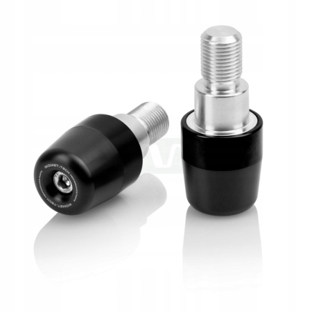 Womet Ciężarki Końcówki kierownicy Yamaha Czarne