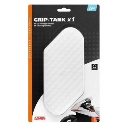 LAMPA Grip Tank X-1 boczne tank-pady 90509 bezbarwne