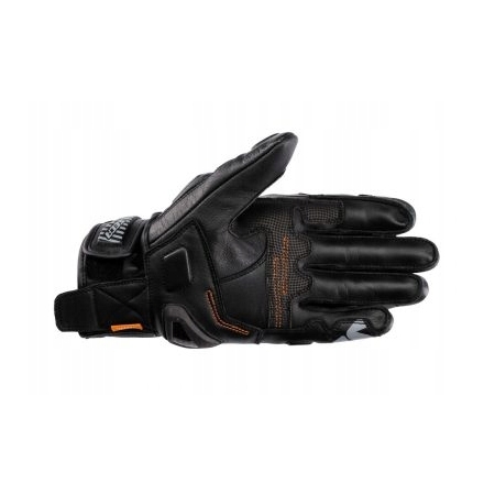 Rękawice motocyklowe SECA TRACKDAY SHORT BLACK