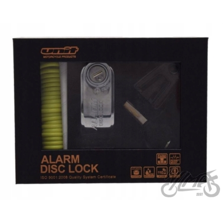 Blokada na tarczę z alarmem DiscLock Unit 6 mm