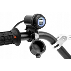 Gniazdo motocyklowe eXtreme MUS17 2x USB