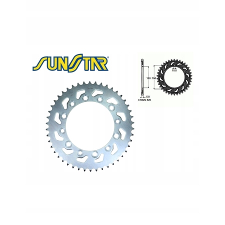 SunStar Zębatka napędowa tylna SUNR1-3612-46 520