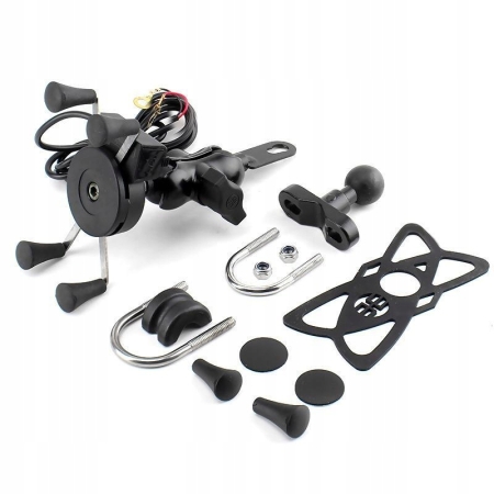 Extreme Uchwyt motocyklowy typu RAM L USB
