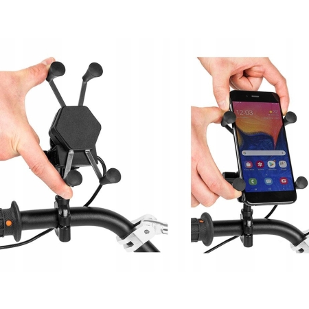 Extreme Uchwyt motocyklowy typu RAM XL USB