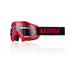 Gogle IMX Mud Red Clear