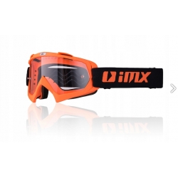 Gogle IMX Mud Matt Orange Clear