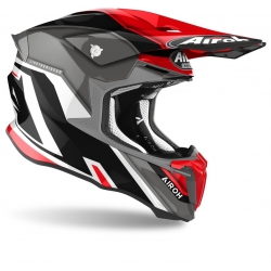 Kask motocyklowy AIROH ENDURO TWIST Shaken Red L