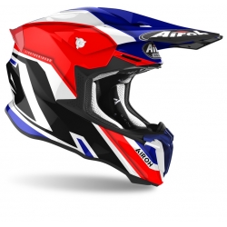 Kask motocyklowy AIROH ENDURO TWIST Shaken Blue L